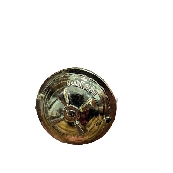 Vintage Parksmith Corp. PEWTER Salt & Pepper Shakers & Tray North Carolina - Picture 4 of 7